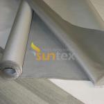 Grey E-Glass Silicone Fiberglass Fabric Fireproof High Temperature Thermal