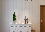 High-end Eco-friendly Living Room Striped Wallpaper Modern Style