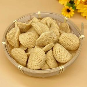 Wholesale OEM Round Glutinous Rice Cracker Snacks Crispy Texture from china suppliers