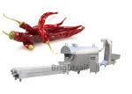 Continuous Production 20kw Nuts Roasting Machine Foodstuff Industry 300kg