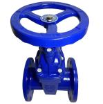DIN F4 Elastomeric Seal Flange 4" Soft Seal Gate Valve For Industrial Drainage