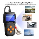 Large colorful screen Auto Battery Analyzer Battery Tester for 12v Car