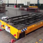 CE Low Voltage Battery Rail Trolley , 30 Tons Electric Rail Cart
