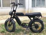 Aluminum Alloy 20 Inch Fat Tyre Electric Bicycle ebike 48V 1000W Vintage Motor