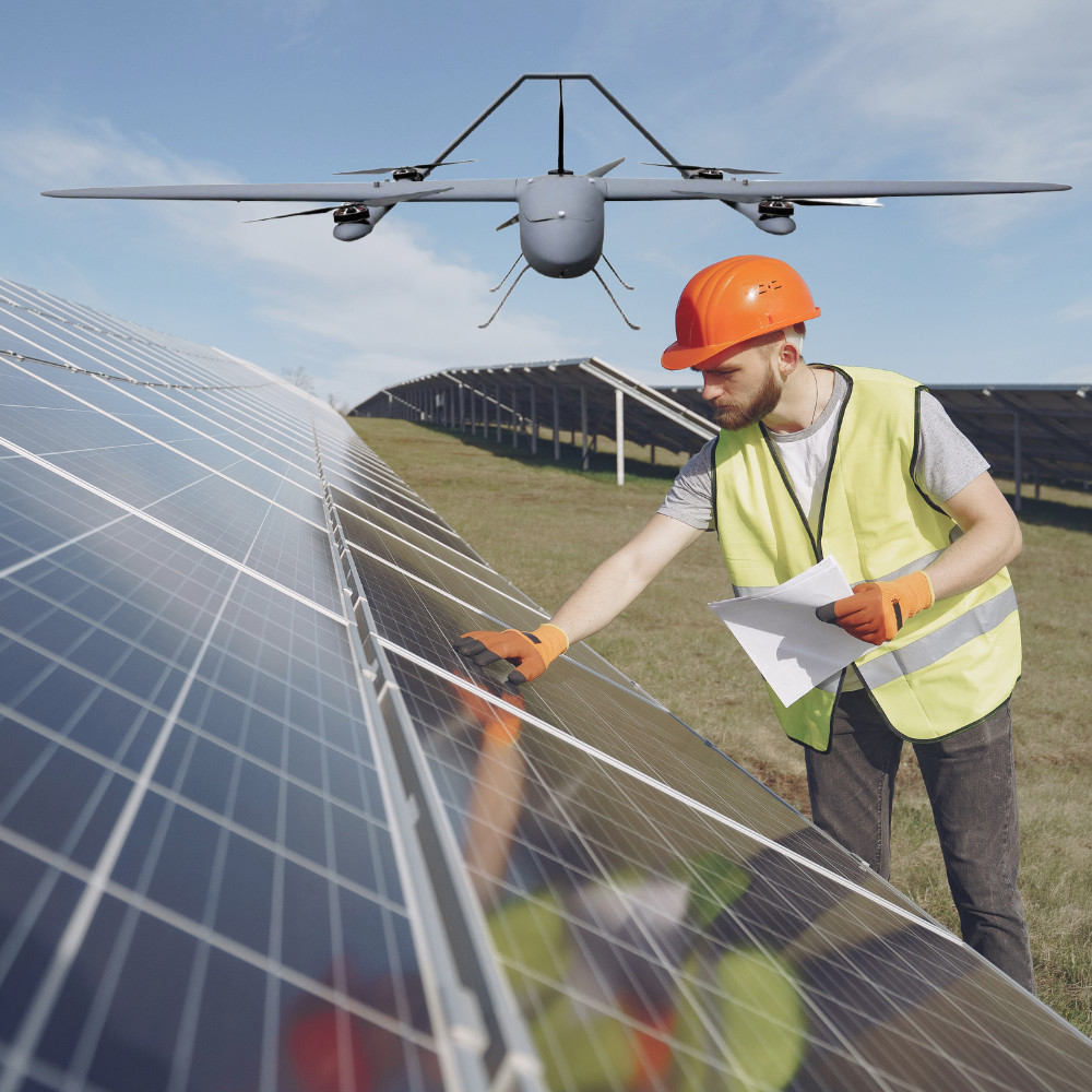 Customized Unmanned Aerial Industrial Inspection Drone UAV Police Surveillance With Infrared Laser Radar HXCG468