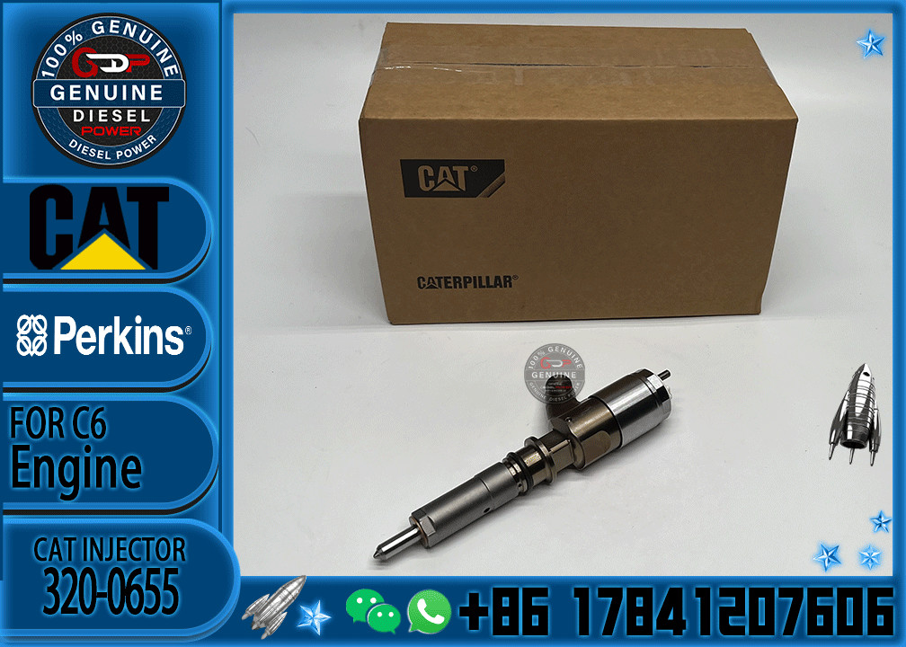 C6.6 7475 2224 Diesel Turbocharged engine fuel injector 320-0655 2645A751 10R7674