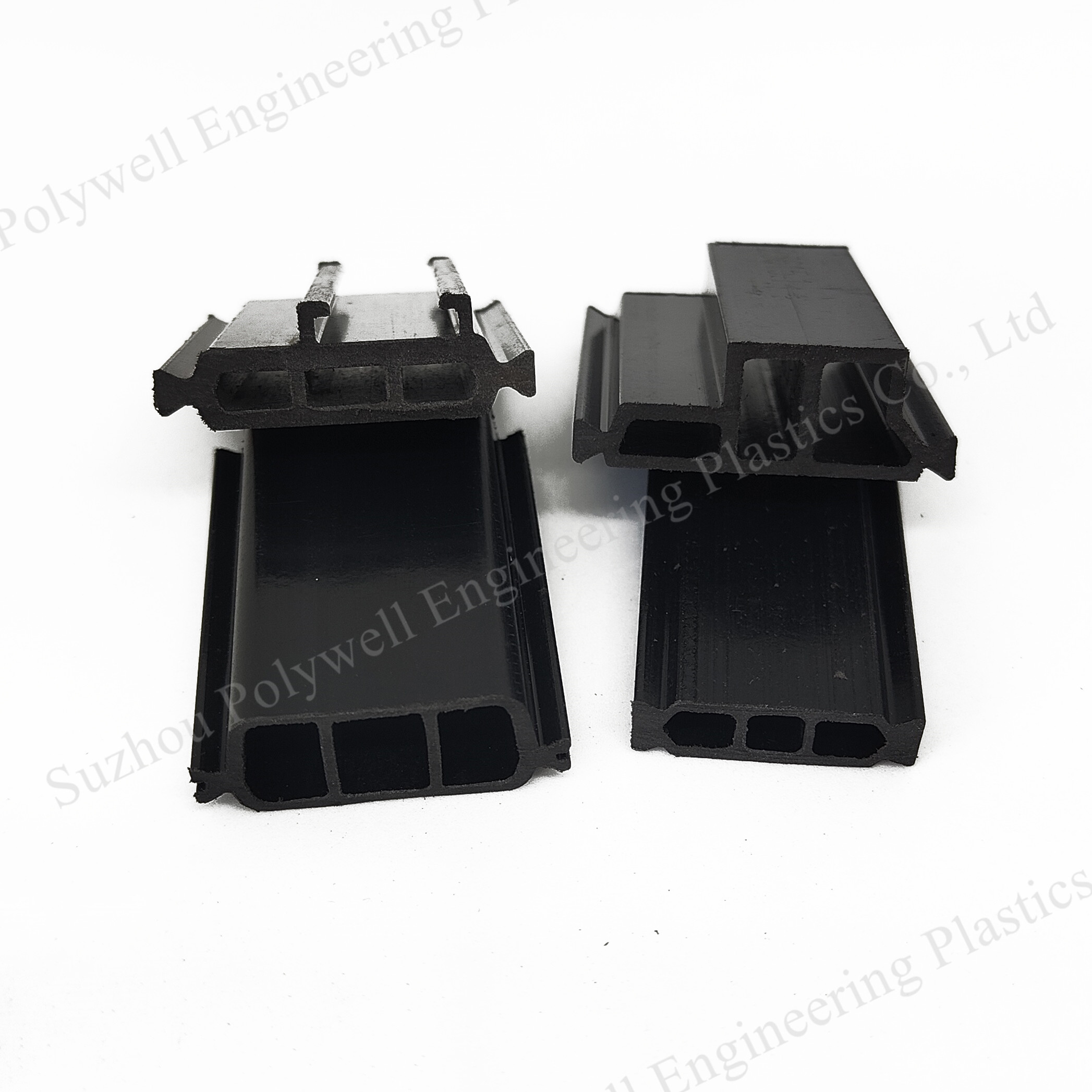 PA66GF25 Thermal Breaking Profiles Strip Polyamide Heat Insulation Strip Black Color Payment Term T/T
