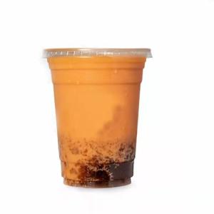 Wholesale 90mm Dia Clear Milk Tea Plastic Cups With Lids 20oz 16oz 15oz Nontoxic from china suppliers