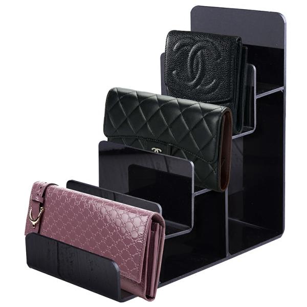 4-layer wallet display bracket acrylic wallet display rack jewelry glasses display stand