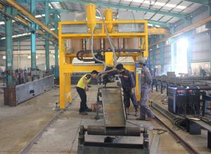 Wholesale LMHJ-1500 H Beam Welder 200 - 600mm Flange Horizontal Welding Machine Horizontal Welding Machine from china suppliers