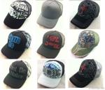 Sports Team Structured Mesh Trucker Hats Plastic Snap Closure / Embroidery Logo