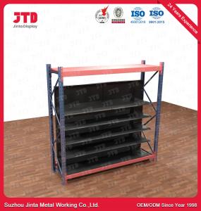 Wholesale 600kgs/Layer Warehouse Metal Racks 4.5m Height Middle Heavy Duty from china suppliers