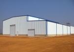 Q235 / Q355 Steel Structure Warehouse Prefabricated Steel Frame Buildings