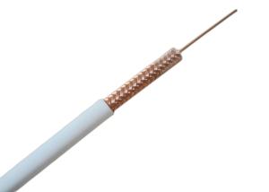 Wholesale Flexible 75 ohm CATV Coaxial Cable , RG59 Standard Quad Shield Coaxial Cable from china suppliers