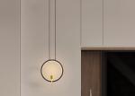 All-copper bedroom bedside chandelier Nordic light luxury creative personality