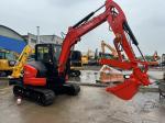 6.5 Ton Secondhand Digger Used Mini Excavator Kubota Kx 165