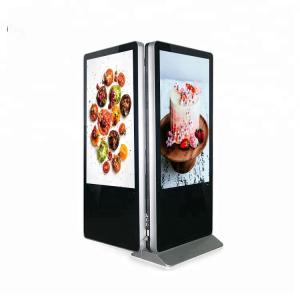 Wholesale Indoor Floor Standing Double Sided Digital Signage Kiosk from china suppliers