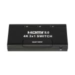 3840x2160 60Hz 600Mhz 3 Port HDMI 4K Switcher