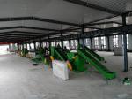 PE film crushing and washing machine