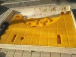43" Anti Skid Rubber Mat Polyurethane For Drilling Plantform Parts