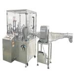 220V/50Hz Rotary Cup Filling Sealing Machine 1.8KW Power Consumption