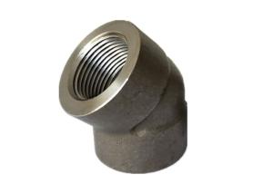 Wholesale High Strength 45 Degree Elbow Carbon Steel Pipe Fittings NPT A350 LF2 Material from china suppliers