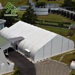 Aluminium Swimming Pool Marquee Curved Cover PVC Roof Outdoor Pool Tent