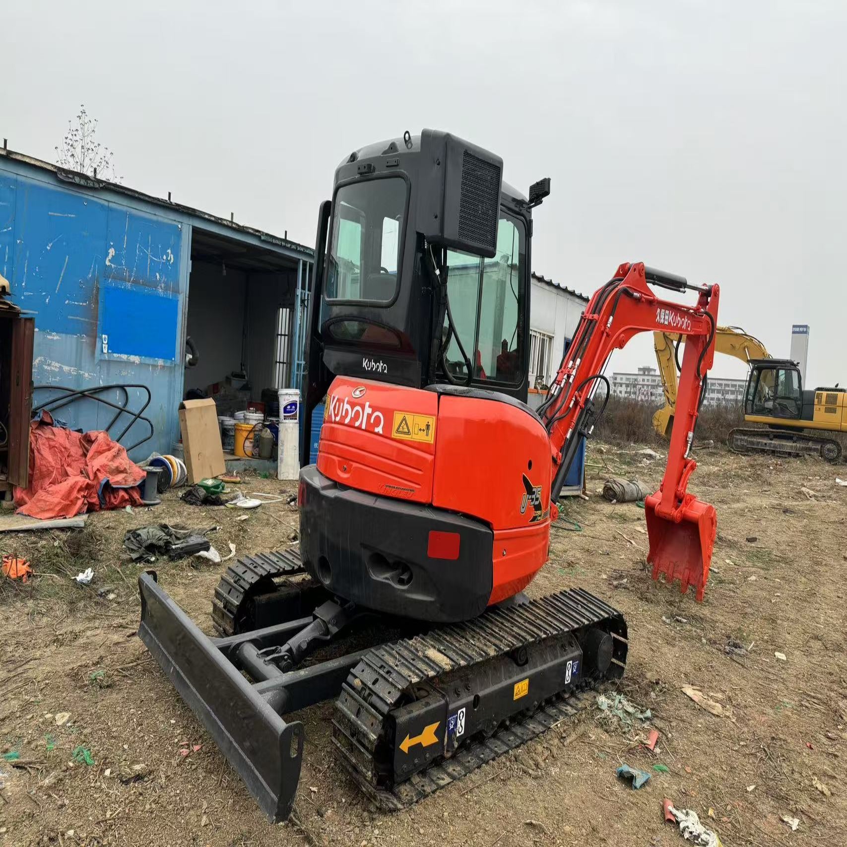 Secondhand Kubota Digger U35 Used 3.5ton Small Type Mini Crawler Excavator