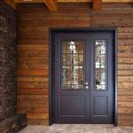 Tempered Glass Aluminum Hinged Door 1.4mm To 2.0mm