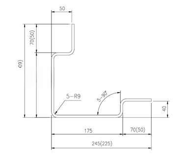 12mm RCP Corner Post Shipping Container Spare Parts and Accessories with Zinc Shop Primer Coating