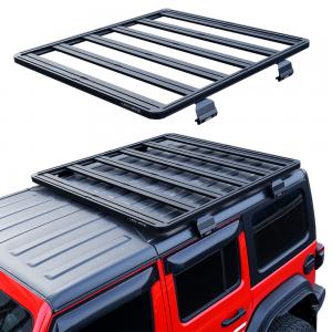 Wholesale Electrophoresis Luggage Carrier Car Roof Rack AL6063 For Jeep Wrangler Rubicon By JL from china suppliers