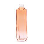 Luxury 120ml Lotion Glass Bottles Cosmetic Packaging With Pump Sprayer