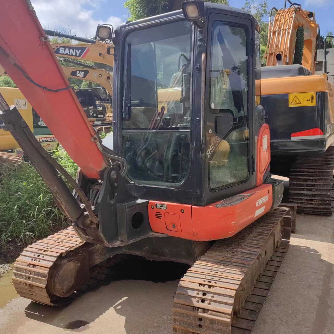 Original Hydraulic Cylinder Used Kubota Kx165 Mini Excavator 6t for Construction Work