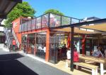 Prefabricated Shipping Container Restaurant , Fast Assembly Shipping Container