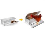 Automatic Lid 5kg 8.2L Feed Timer Chicken Feeder