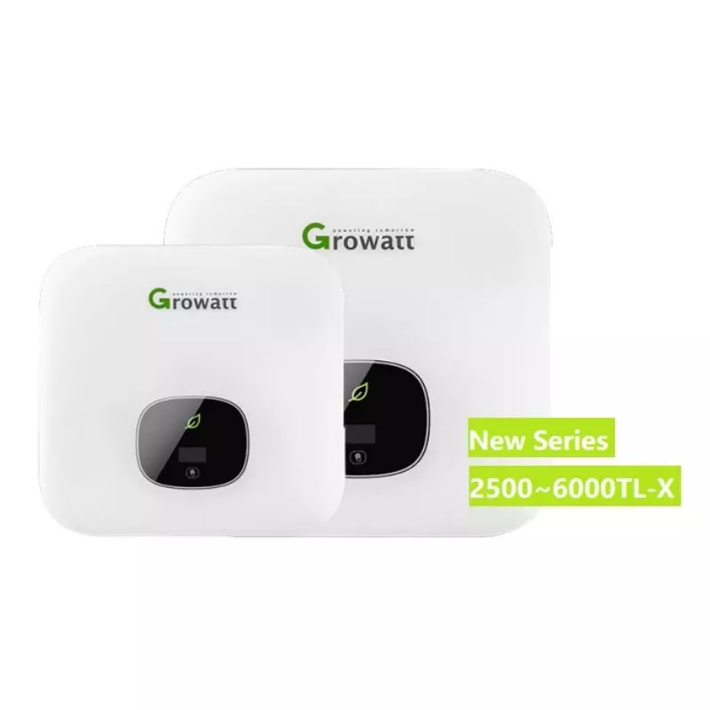 Growatt MIN 2500TL-X 2.5Kw 3Kw 3.6Kw 4.2Kw 4.6Kw 5Kw 6Kw 1Phase On Grid Solar Power Inverters