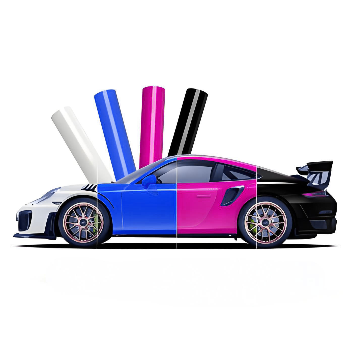 Luxury Car Care Products Suppliers Color Change Paint Protection Film