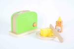 Toddler'S Wooden Toaster Toy , Soild Wood Childrens Play Kitchen Sets