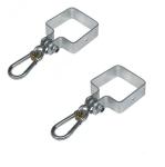 DO-Z3001 Safari Swings 2 Heavy Duty Iron Swing Hangers for Wooden Sets Includes