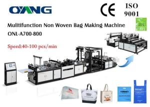 Wholesale Touch Screen Operation Full Auto Non Woven Bags Manufacturing Machine 30-100 gsm from china suppliers