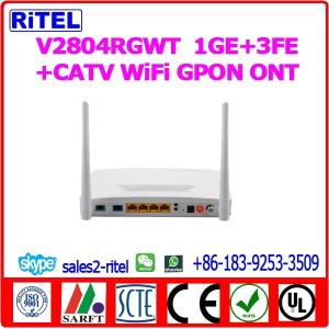 Wholesale V2804RGWT 1GE+3FE+CATV WiFi GPON ONT from china suppliers