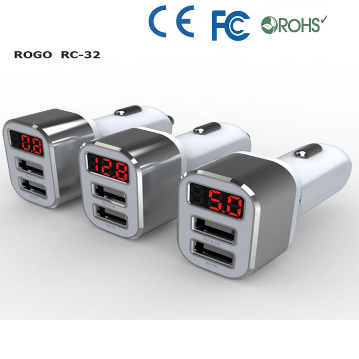 manufacture of Customized car charger quik charge rapid charge mobile phone charger