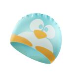 Tear Resistance Children Waterproof Swim Cap For Short Hair