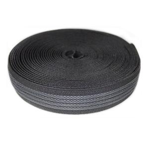 Wholesale Grey 20mm Anti Slip Webbing Tape Polyester Flat Elastic Band from china suppliers