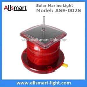 Wholesale 15LED Red Flash Solar Marine Beacon Offshore Lights With Spike Drive Bird Needle Ship Signal Lamp Ocean Sea Solar Light from china suppliers