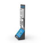 Customizable Metal Display Stands Shopping Centre Display Stands Air Conditionin