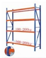 Warehouse industrial storage rack Q235B Steel 750KG Standard Pallet Storage