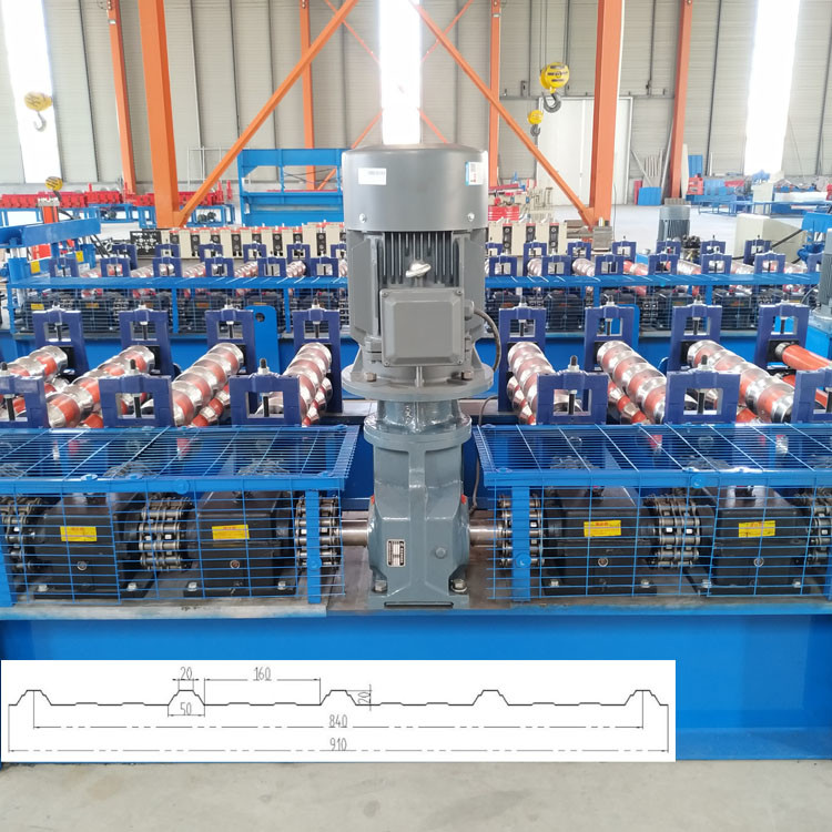 European standard metal steel roofing sheet roll forming machine for roof tile making productine line