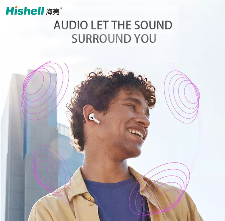 GPS Air3 Cordless Invisible Bluetooth Earbuds With Charging Case