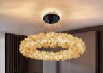 Brazil imported pure natural crystal stone lamp chandelier bedroom living room